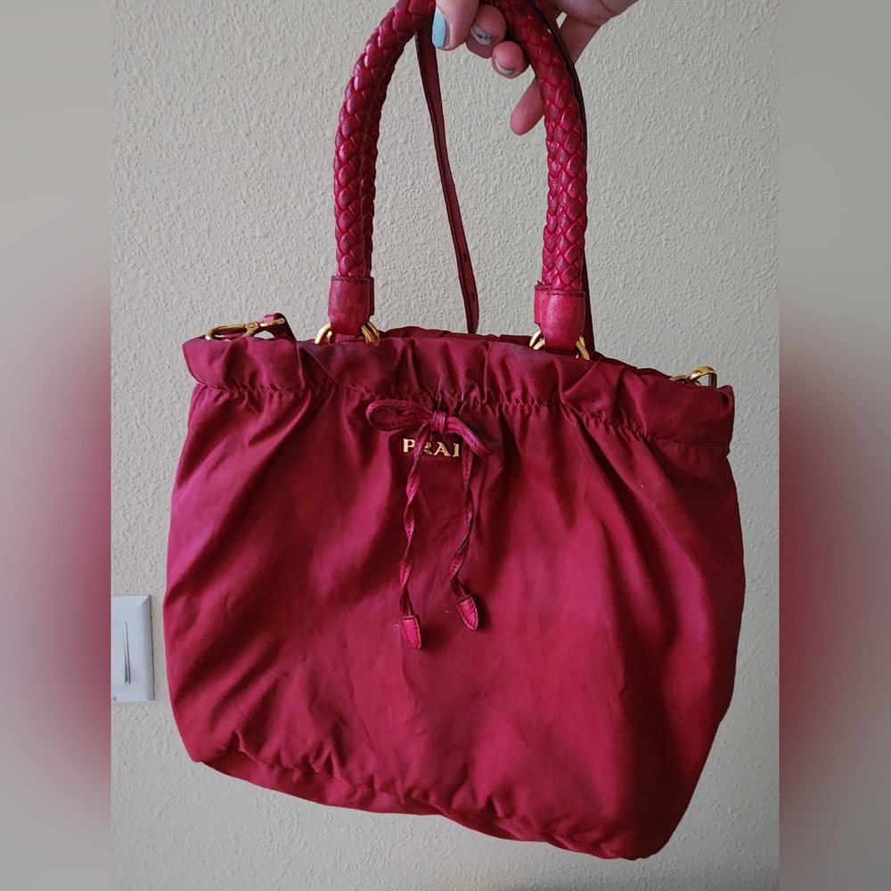 Prada Tessuto Bow Two Way Satchel- Custom Color! - image 1